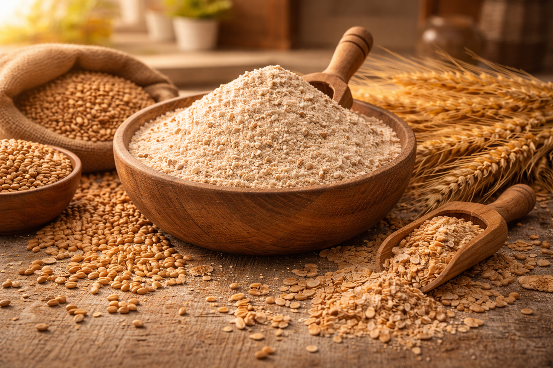 🌾 Wheat Bran Flour: Benefits, Considerations & Its Role in a Healthy Diet