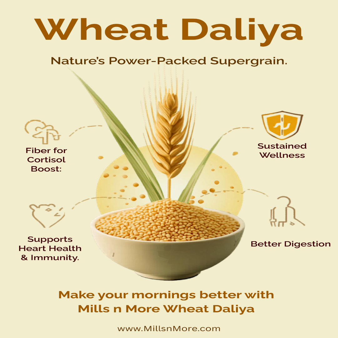 Wheat Daliya – High Fiber Broken Wheat for Healthy Meals