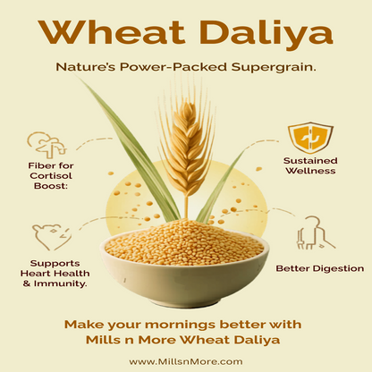 Wheat Daliya – High Fiber Broken Wheat for Healthy Meals
