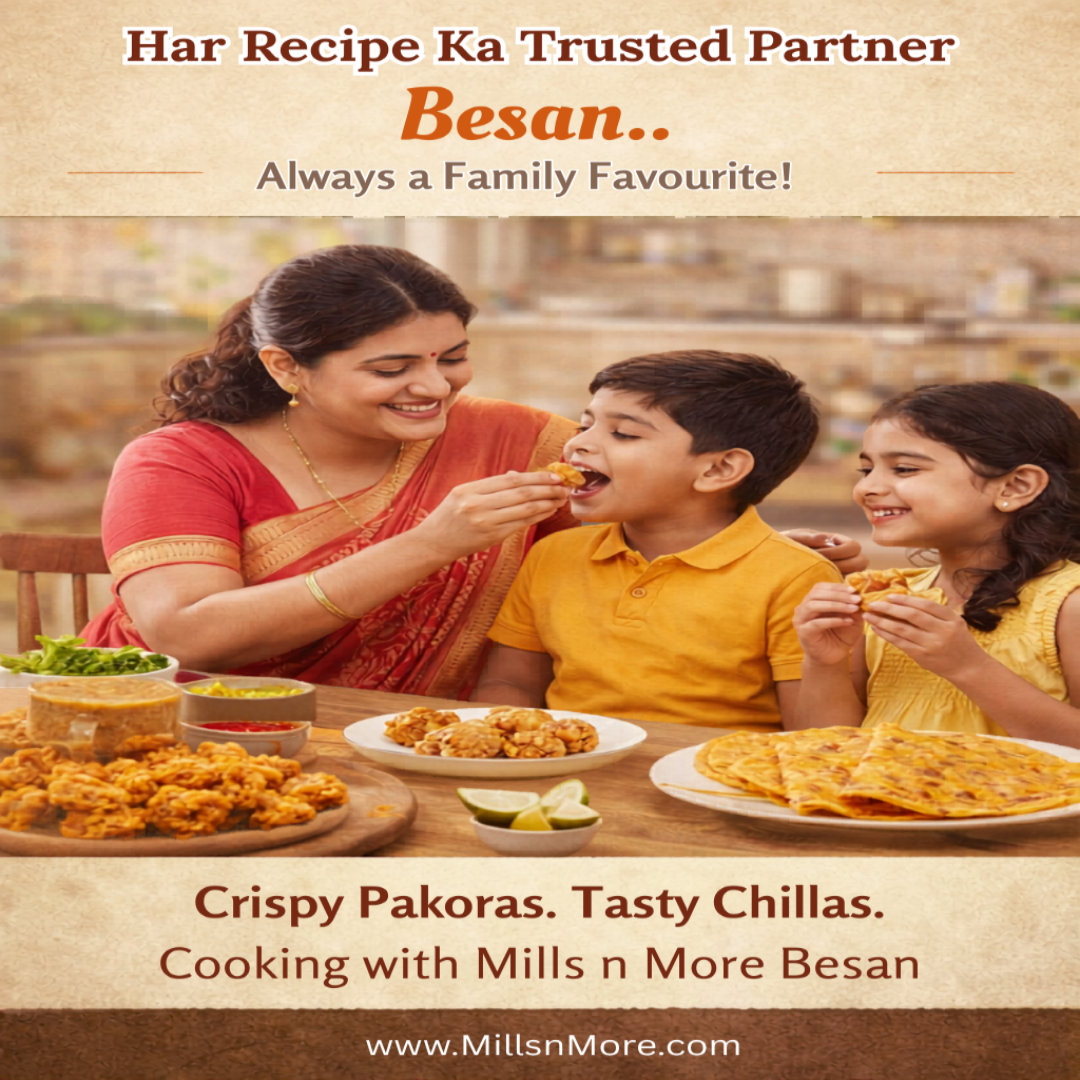 Premium Besan – Fresh Stone Ground Gram Flour