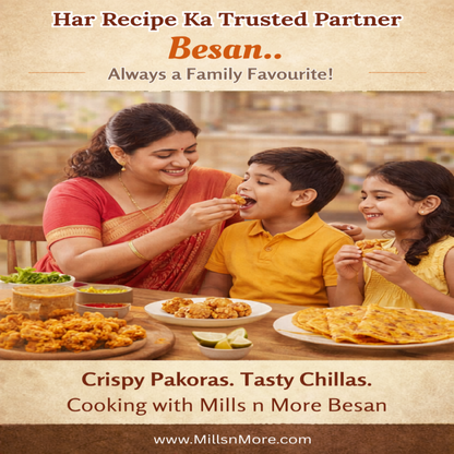Premium Besan – Fresh Stone Ground Gram Flour