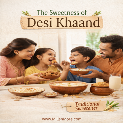 Desi Khand – Natural Unrefined Sugar from Kolhu Process
