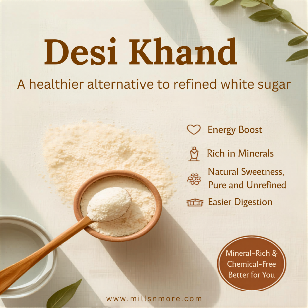 Desi Khand – Natural Unrefined Sugar from Kolhu Process