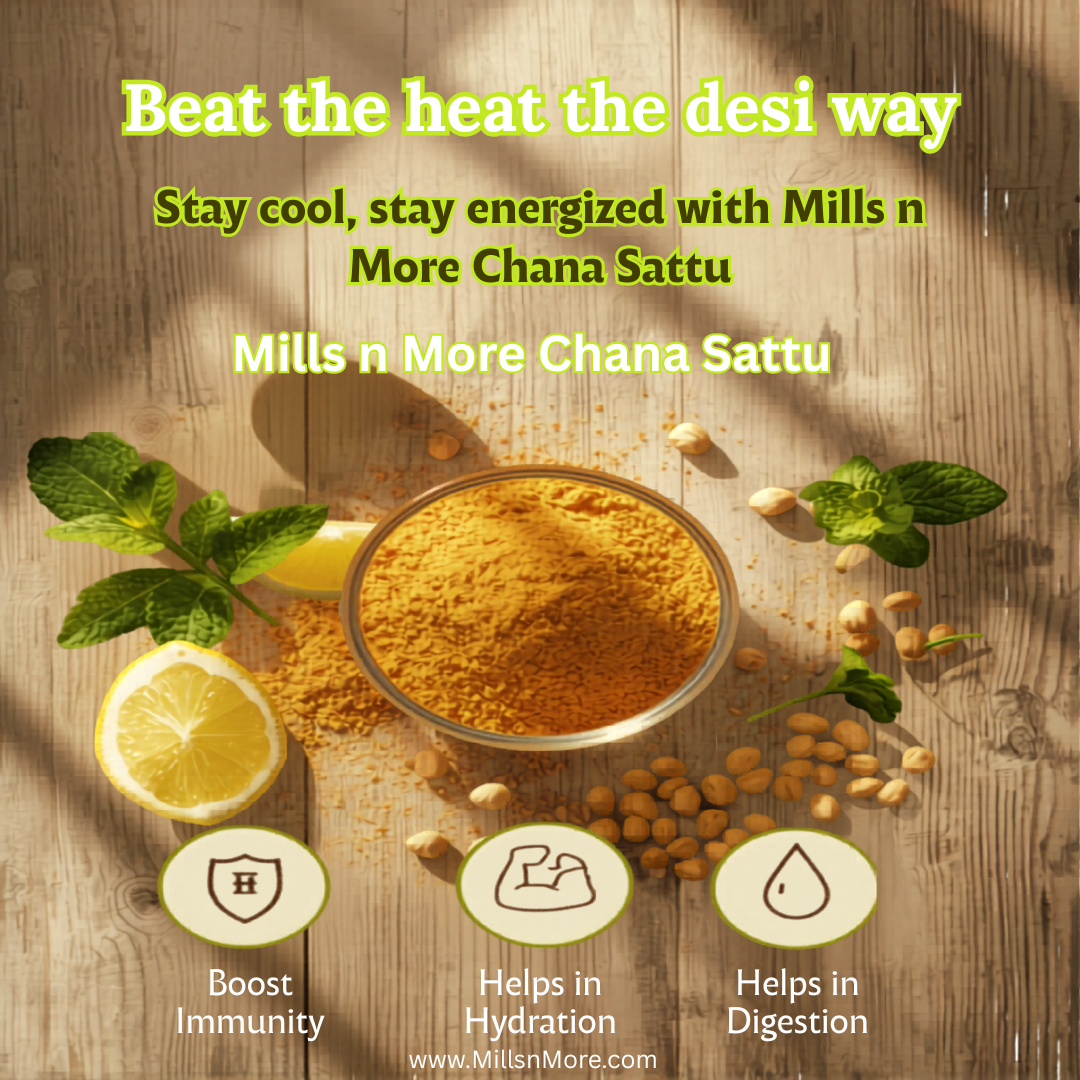 Plain Channa Sattu – Roasted Gram Flour High Protein Superfood