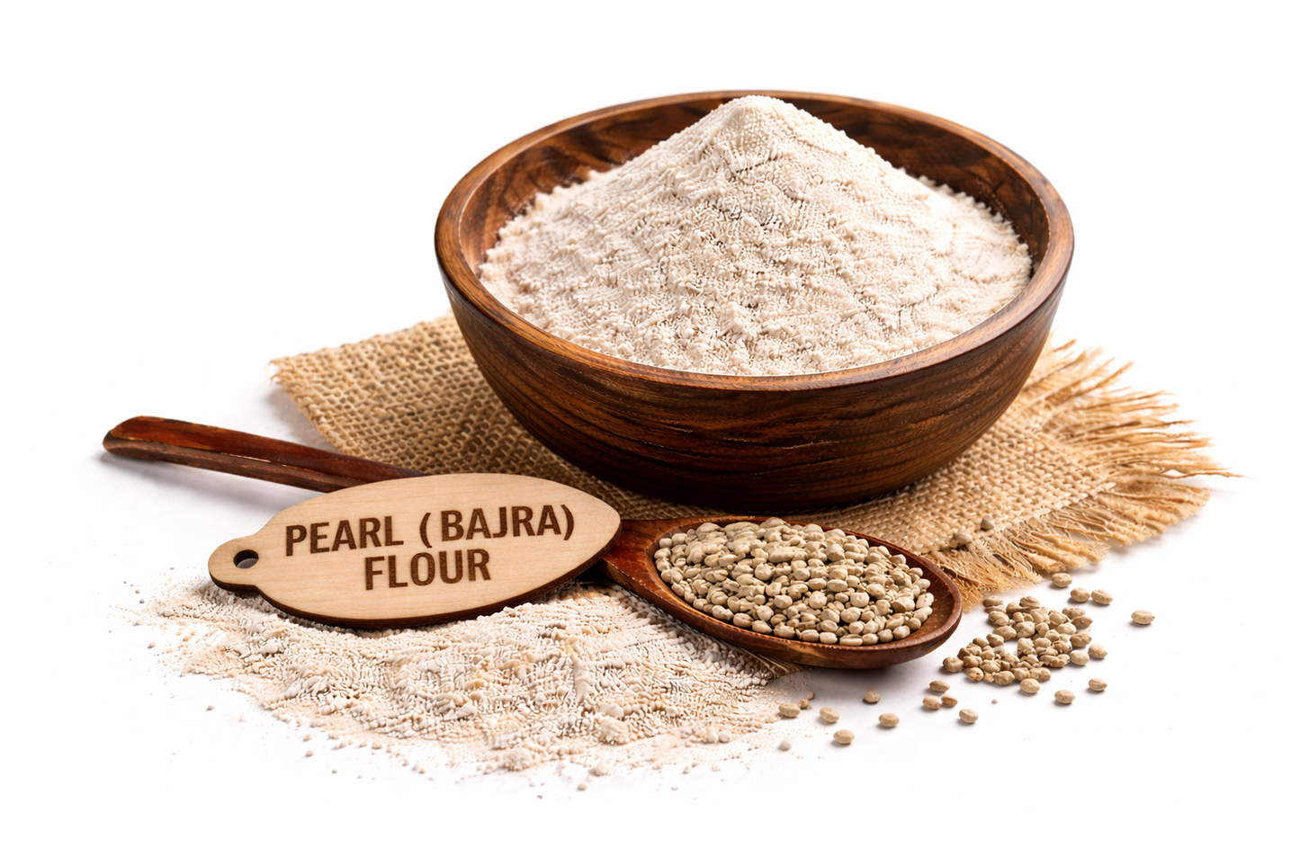 Bajra Atta (Pearl Millet Flour) – Iron Rich Winter Superfood