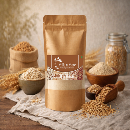 Multigrain Atta with Wheat – High Fiber Healthy Chakki Flour 5 Kg