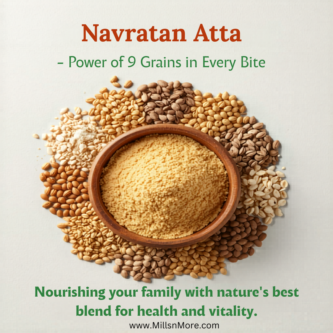 Navratan Atta – 9 Grain Superfood Multigrain Flour 5 Kg