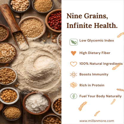 Navratan Atta – 9 Grain Superfood Multigrain Flour 5 Kg