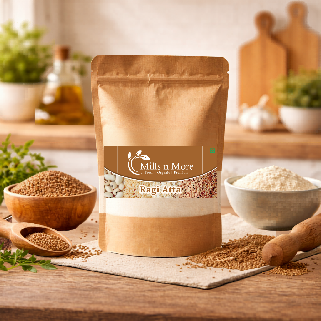Ragi Atta (Finger Millet Flour) – Calcium Rich Gluten Free Flour