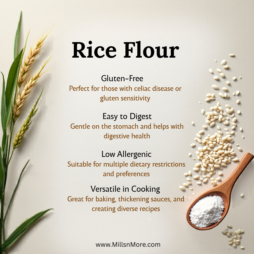 Chawal Atta (Rice Flour) – Fine Ground Gluten Free Flour