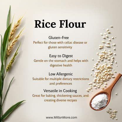 Chawal Atta (Rice Flour) – Fine Ground Gluten Free Flour