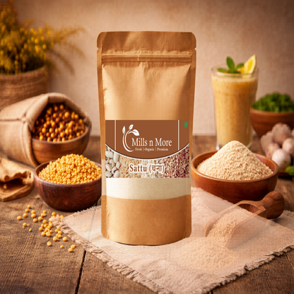 Plain Channa Sattu – Roasted Gram Flour High Protein Superfood