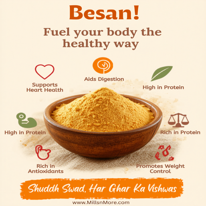 Premium Besan – Fresh Stone Ground Gram Flour