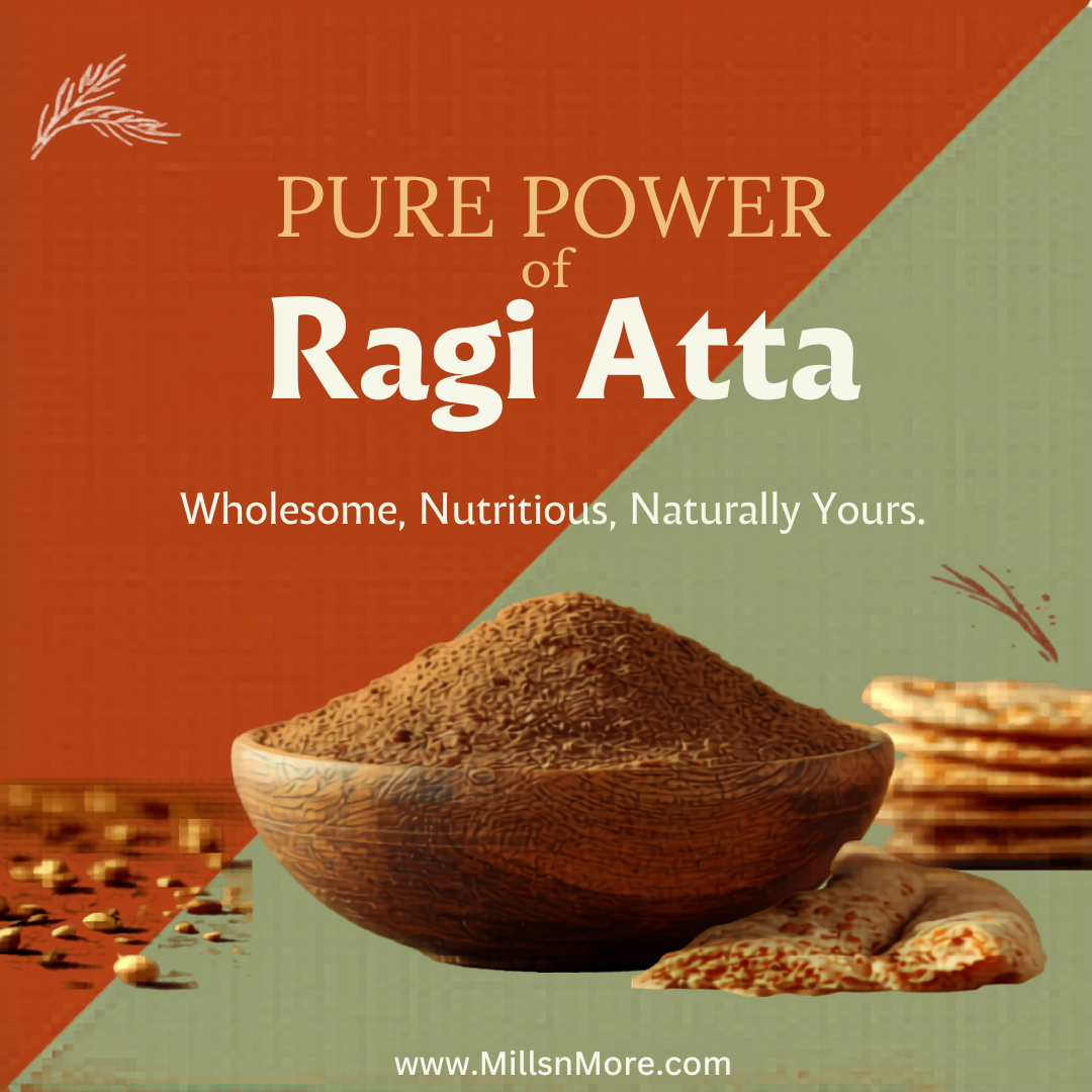 Ragi Atta (Finger Millet Flour) – Calcium Rich Gluten Free Flour