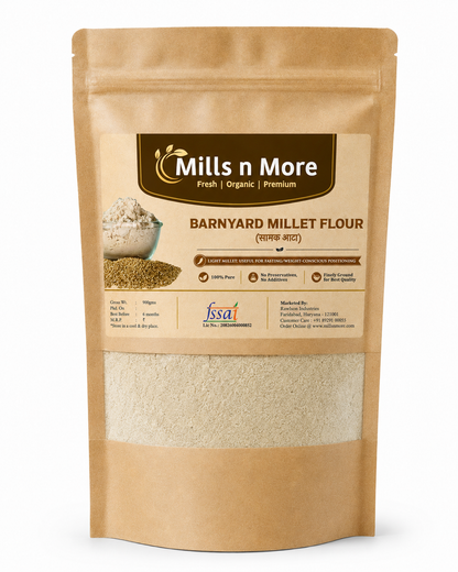 Barnyard Millet Atta / सांवा / समक – Sridhanya Positive Millet Flour | Gluten Free & Fibre Rich