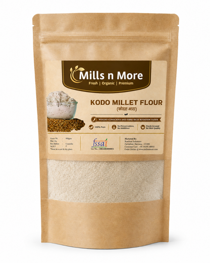 Kodo Millet Atta /  कोदरा आटा – Light, Fibre-Rich Gluten Free Millet Flour