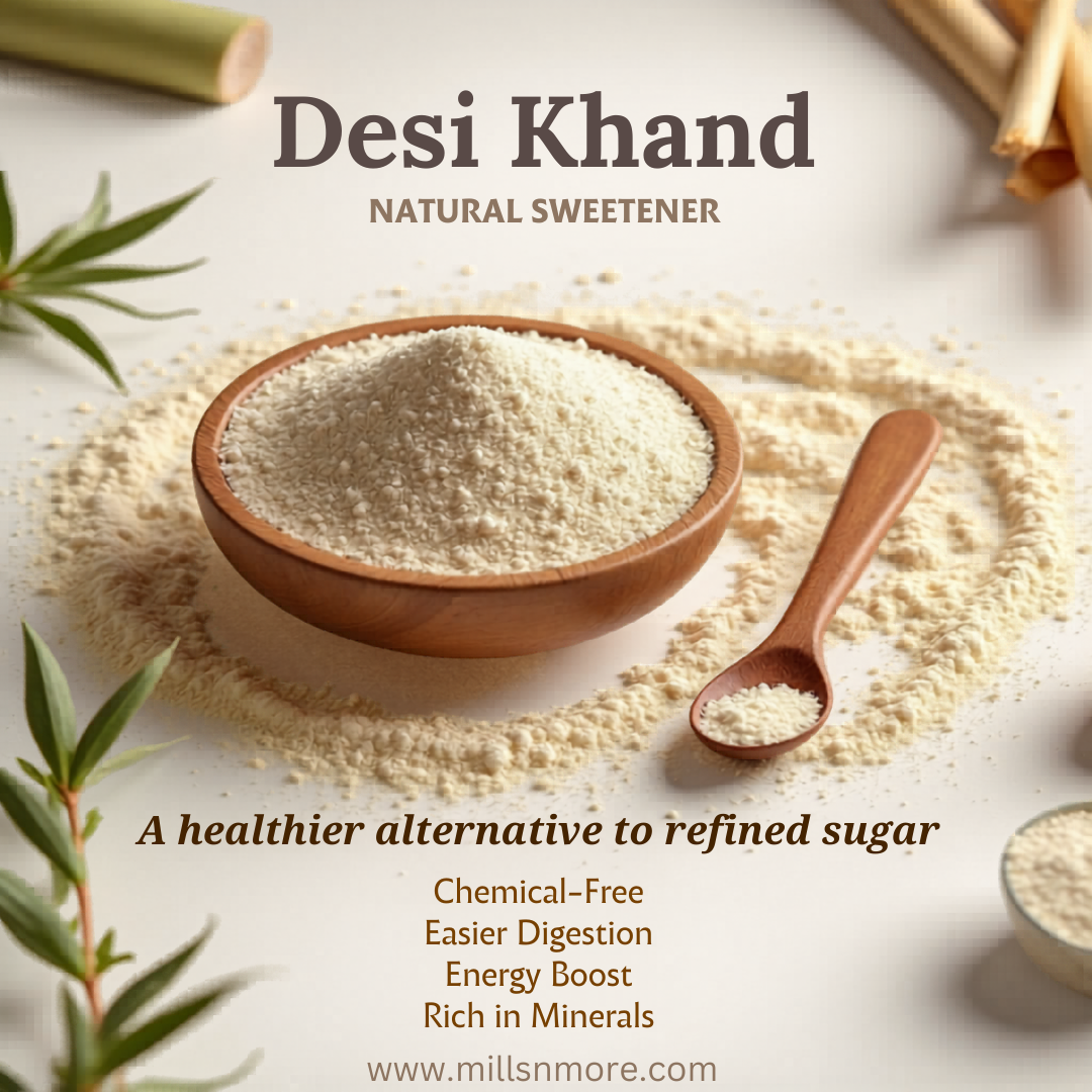Desi Khand – Natural Unrefined Sugar from Kolhu Process
